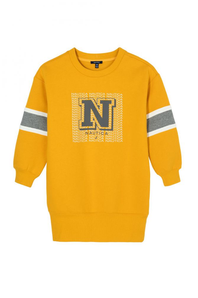 סווטשירט לילדים עם  לוגו Nautica