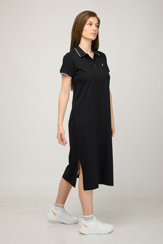 שמלת פולו ארוכה לנשים