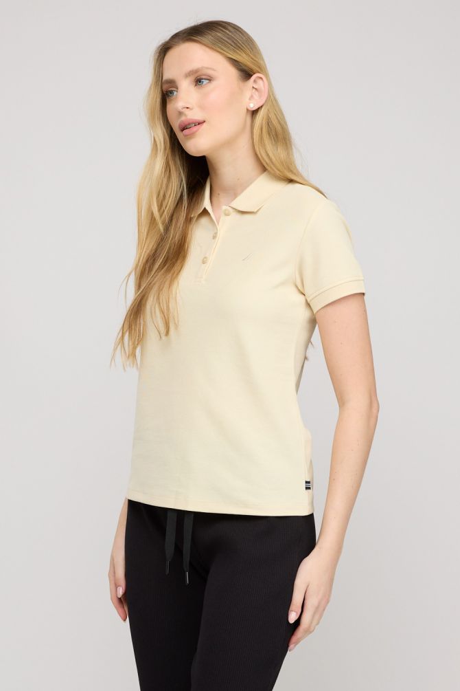 חולצת פולו קצרה לנשים