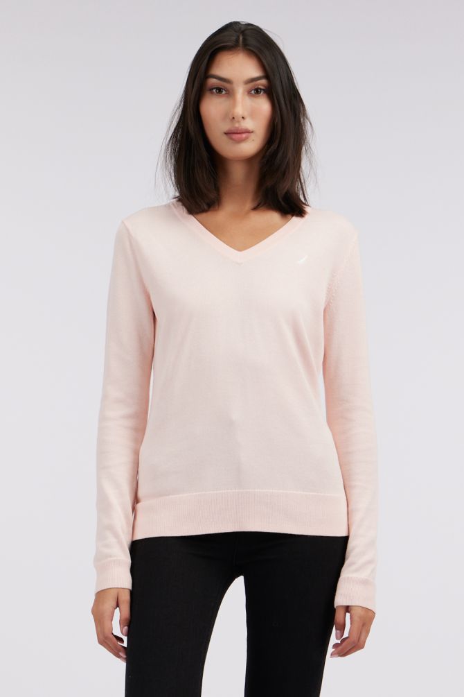 סווטשירט אלגנטי לנשים עם לוגו