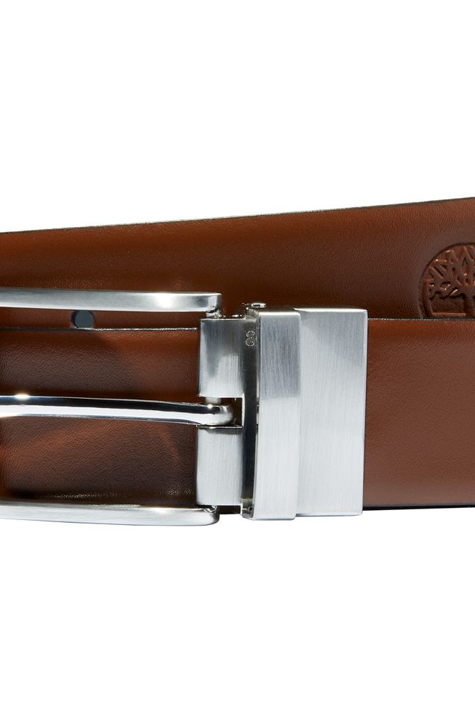 חגורת עור דו צדדית לגבר