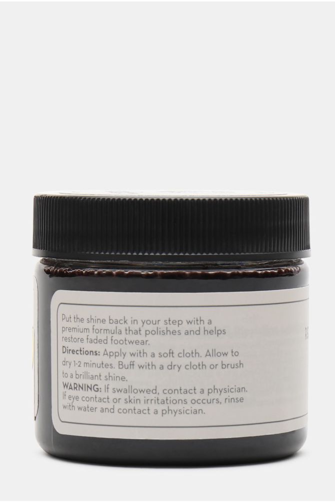 פוליש לשיקום ושמירה על הנעל בגוון שחור