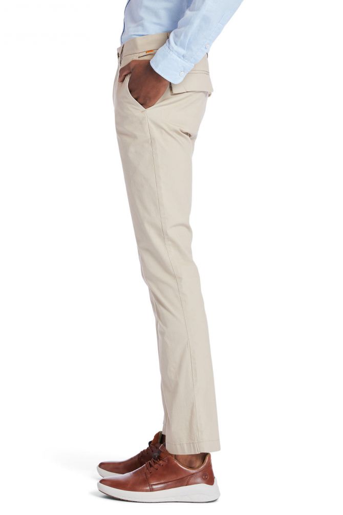 מכנסי צ’ינו  SLIM FIT מבד סטרצ’