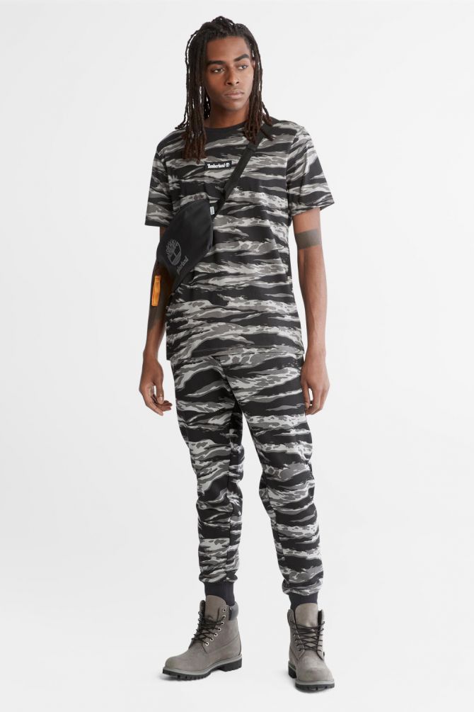 טי שירט לגבר WHITE TIGER