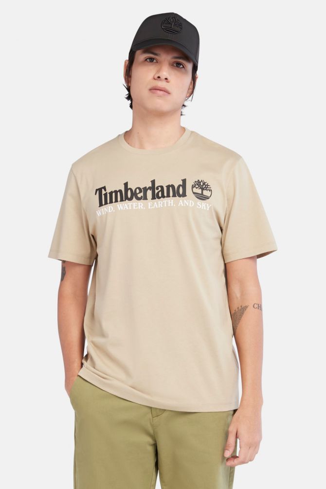 טי שירט לגבר WIND,WATER,EARTH & SKY