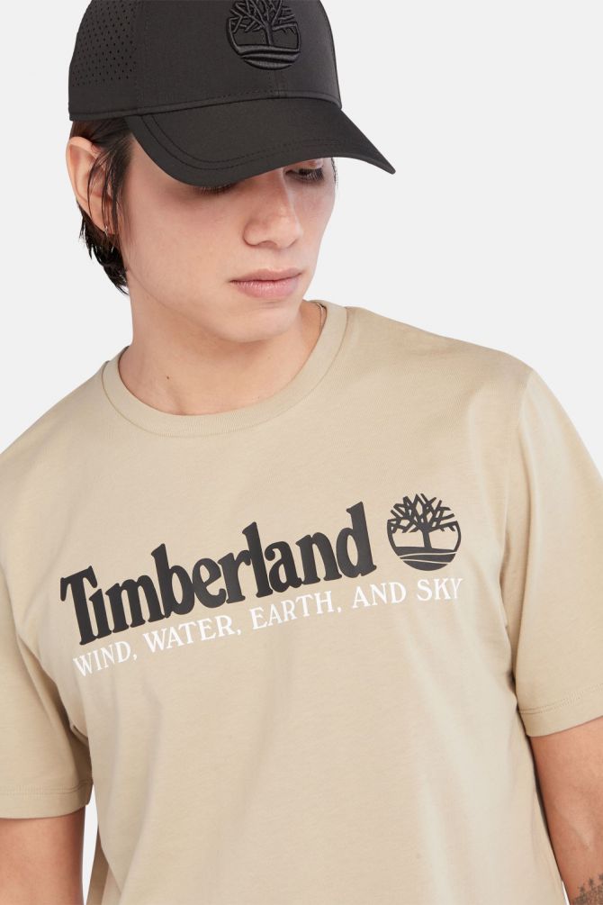 טי שירט לגבר WIND,WATER,EARTH & SKY