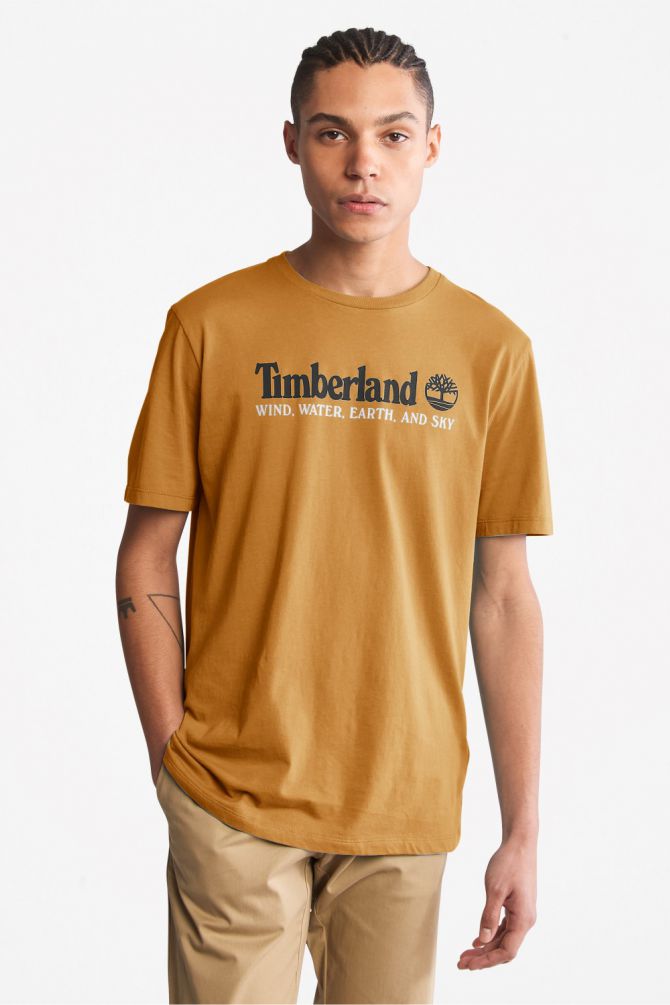 טי שירט לגבר WIND,WATER,EARTH & SKY