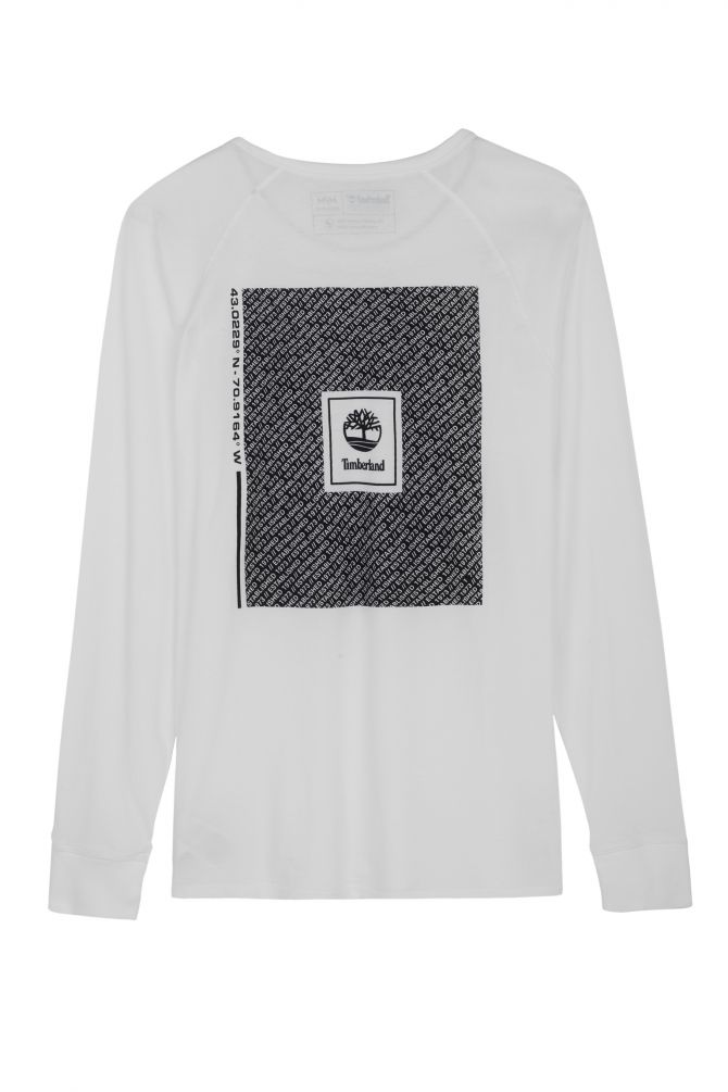 טי שירט עם הדפס גרפי בגב