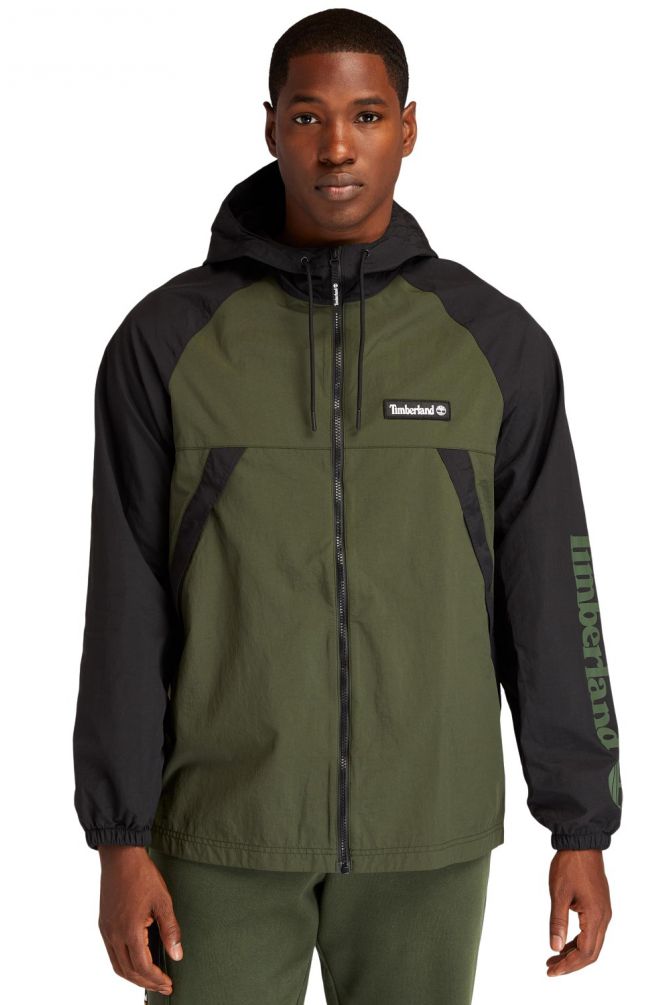 מעיל רוח עם רוכסן מלא