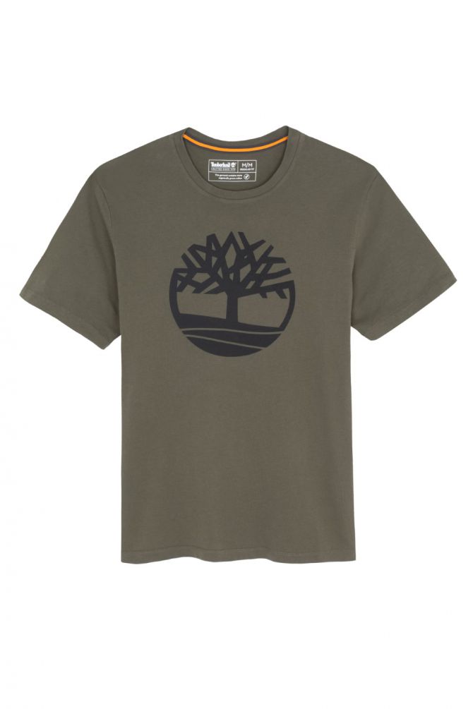 טי שירט הדפס לוגו Timberland לגברים