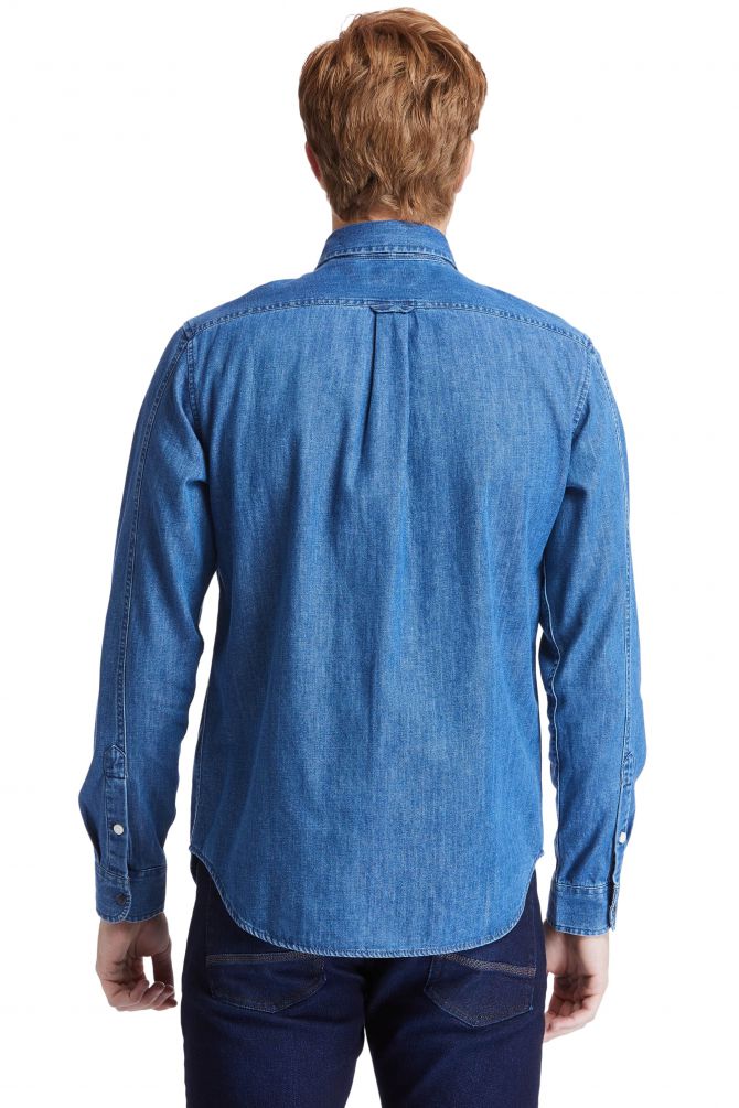 חולצת ג’ינס עם רכיסת תיקתקים