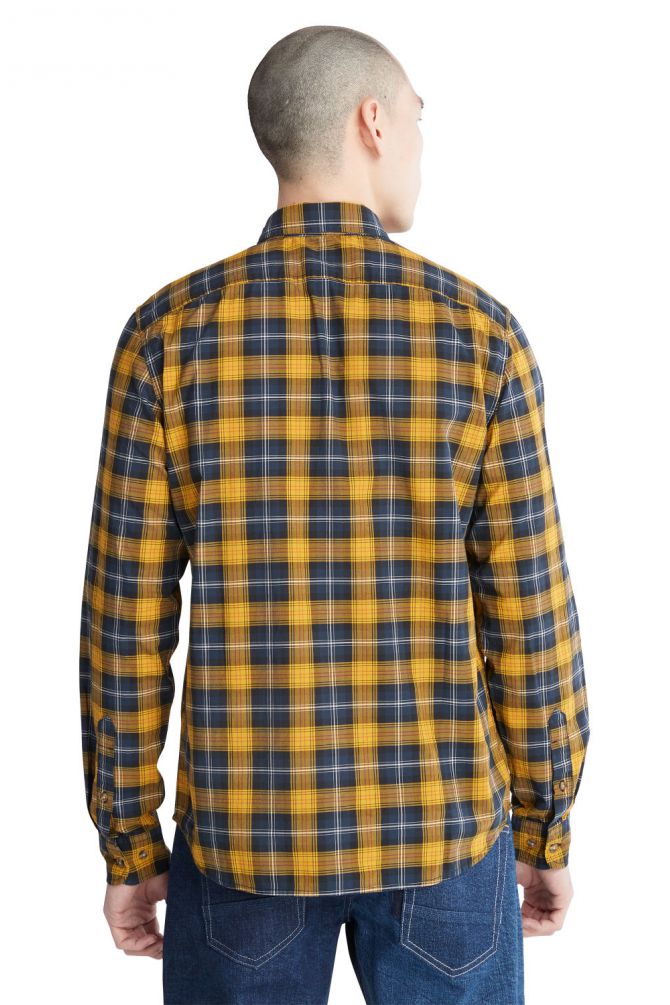 חולצת משבצות מכופתרת