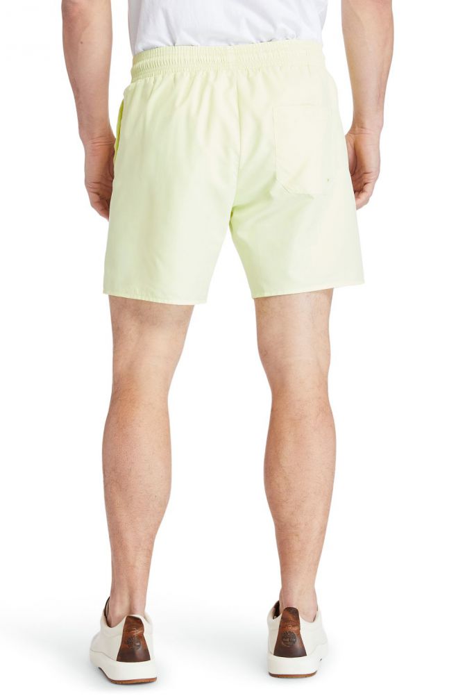 מכנסי בגד ים עם כיסים ולוגו