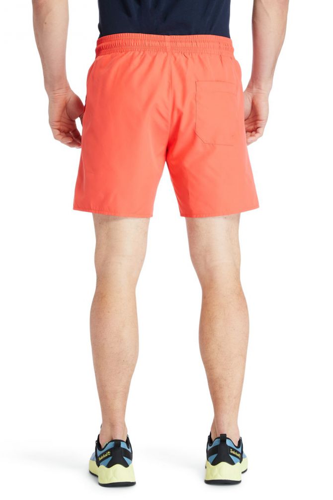 מכנסי בגד ים עם כיסים ולוגו