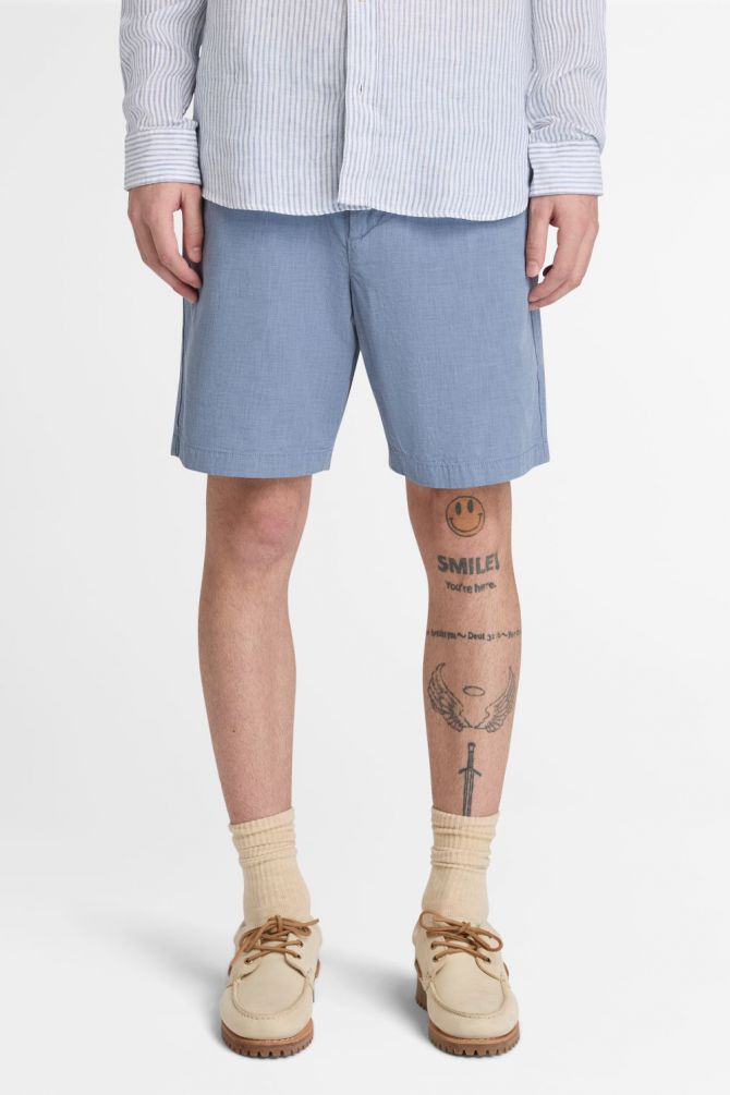 מכנסי ברמודה Timberland עם שרוך במותן לגברים