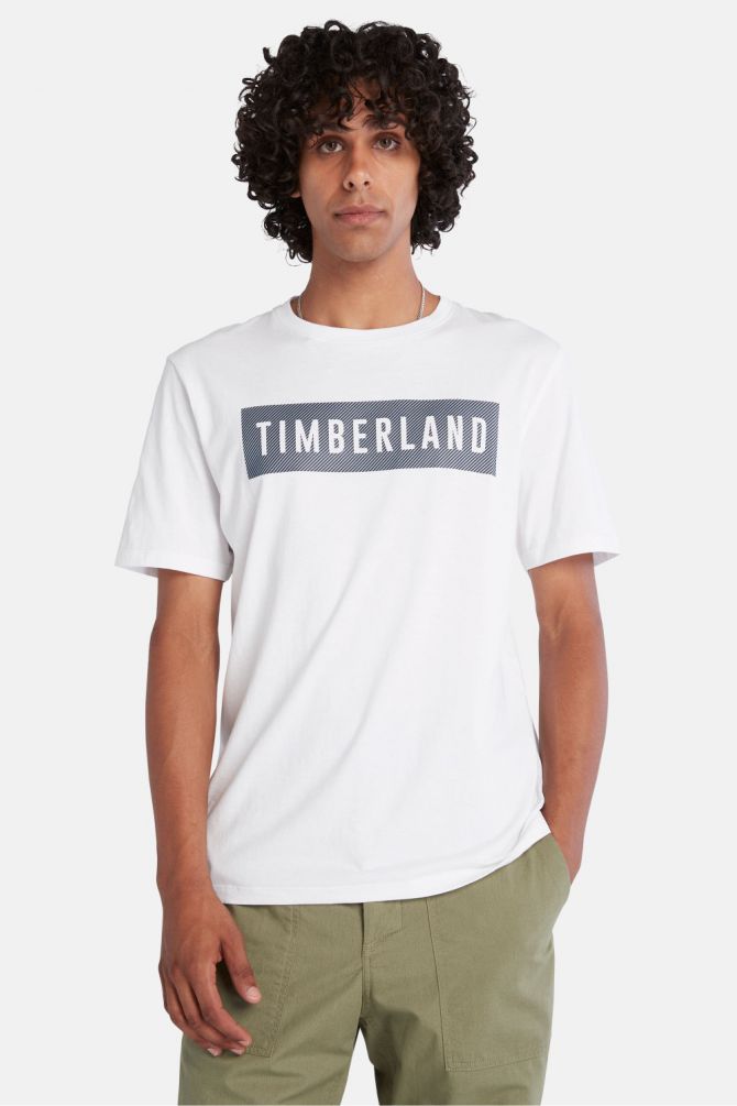 טי שירט טימברלנד מבד ממוחזר