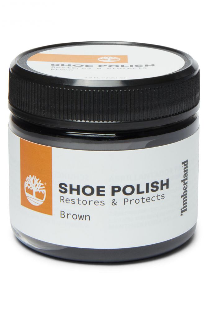 פוליש לנעליים בצבע חום