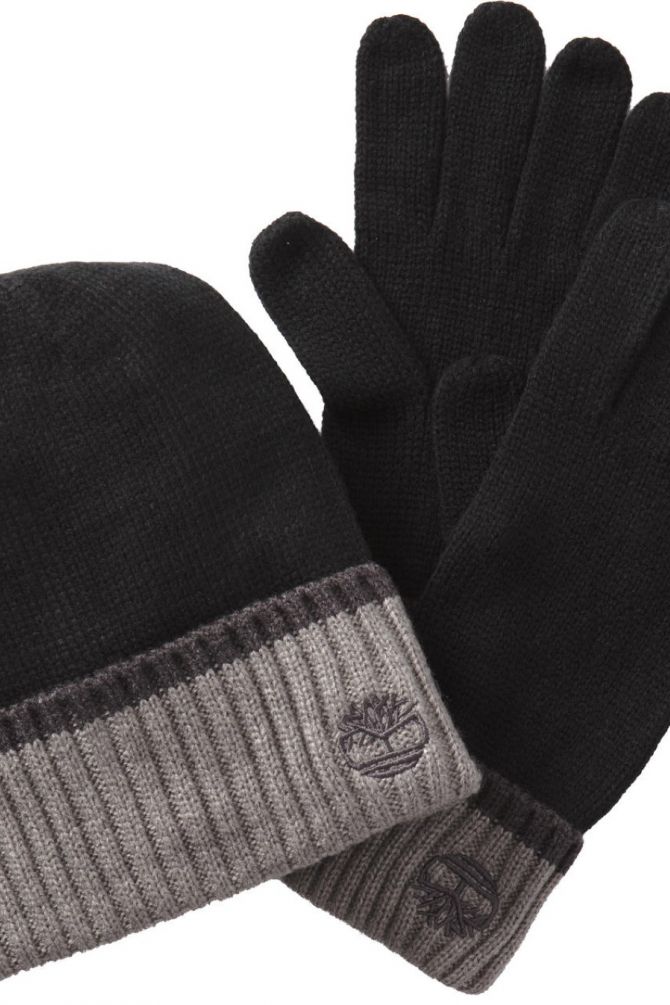 סט כובע וכפפות טימברלנד