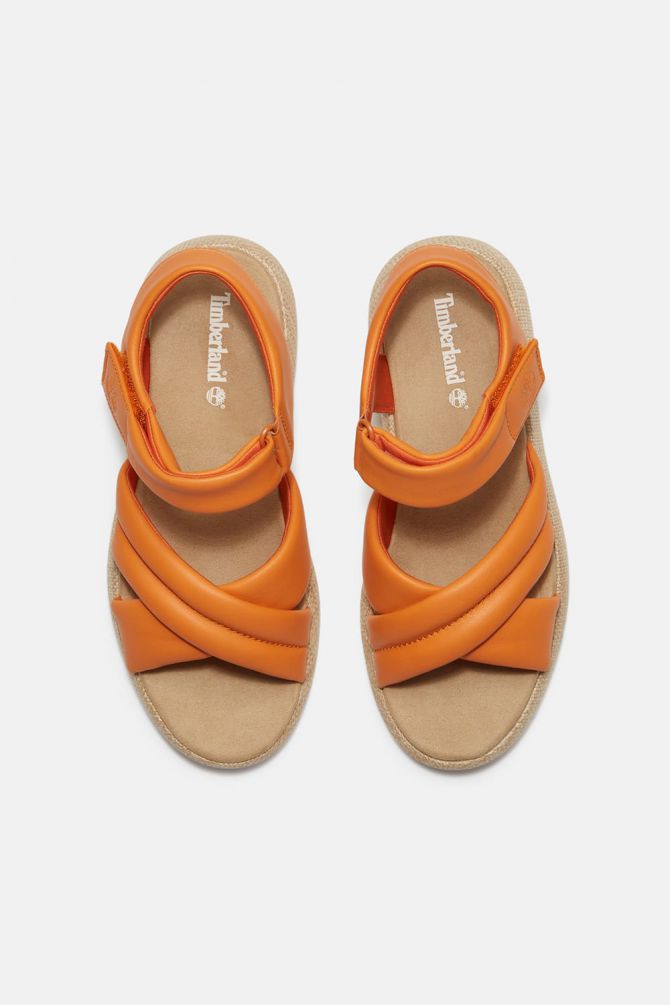 סנדלי Timberland עם רצועות מוצלבות לנשים