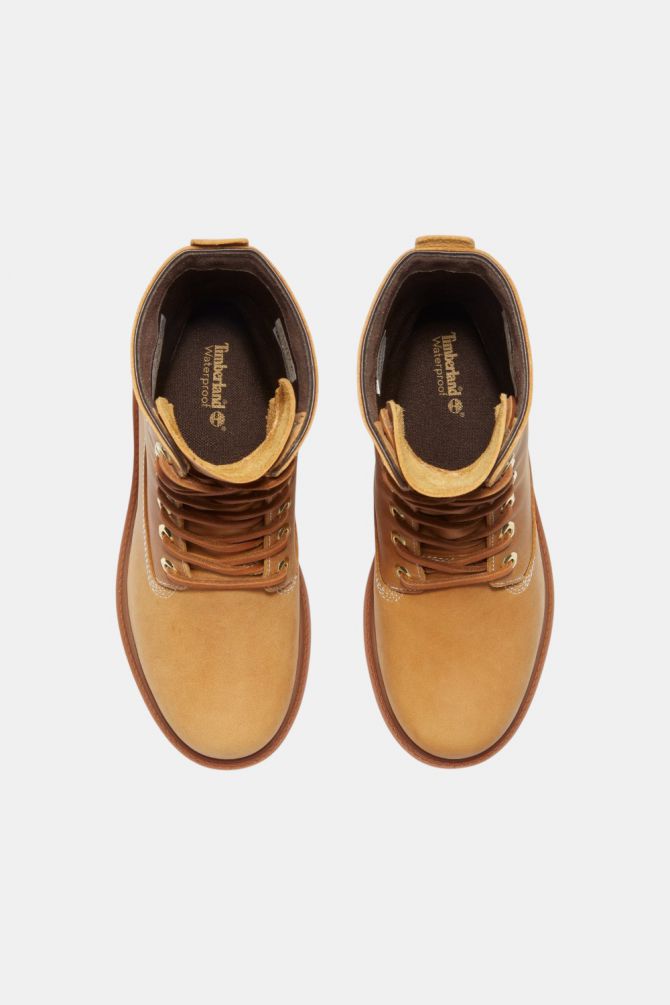 Timberland® Premium 8-Inch Waterproof מגפי נשים פרימיום (עמיד למים)