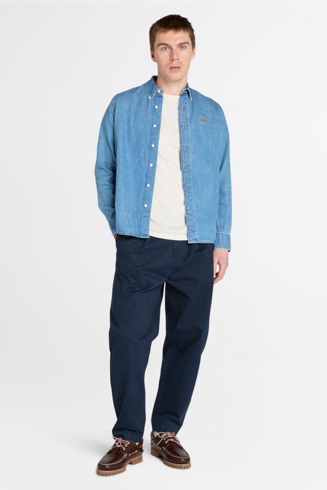 חולצת ג’ינס לגברים