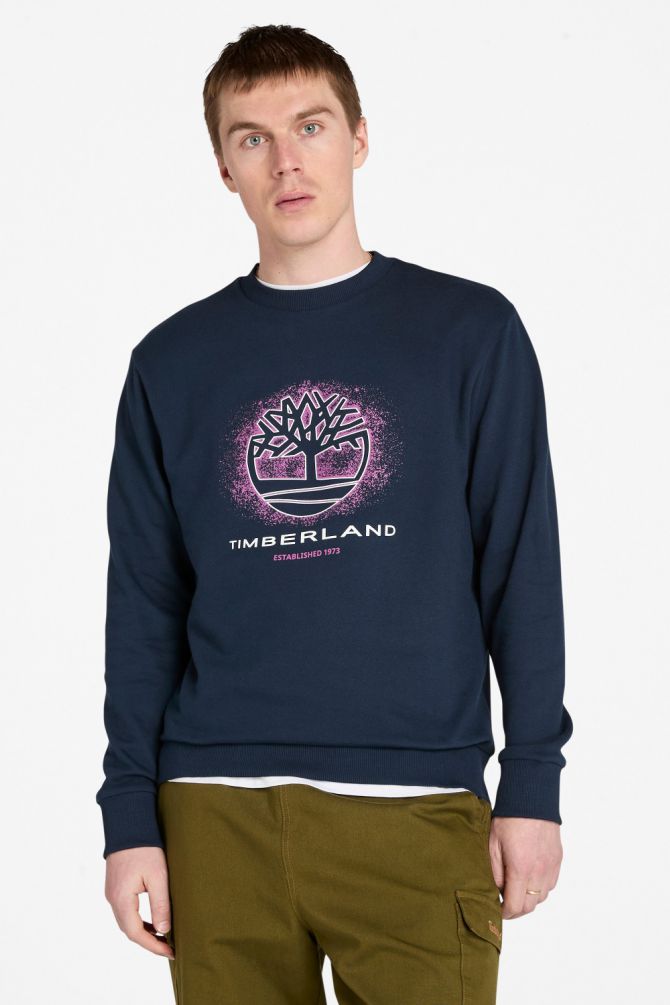 סווטשירט לגברים עם לוגו TImberland צבעוני