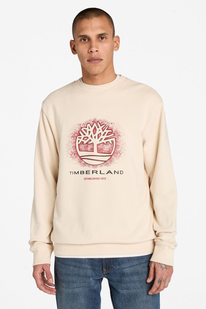 סווטשירט לגברים עם לוגו TImberland צבעוני