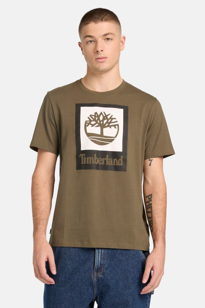 טי שירט עם הדפס Timberland יוניסקס