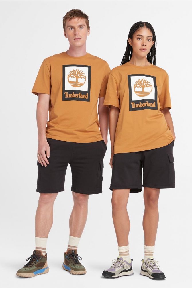 טי שירט עם הדפס Timberland יוניסקס