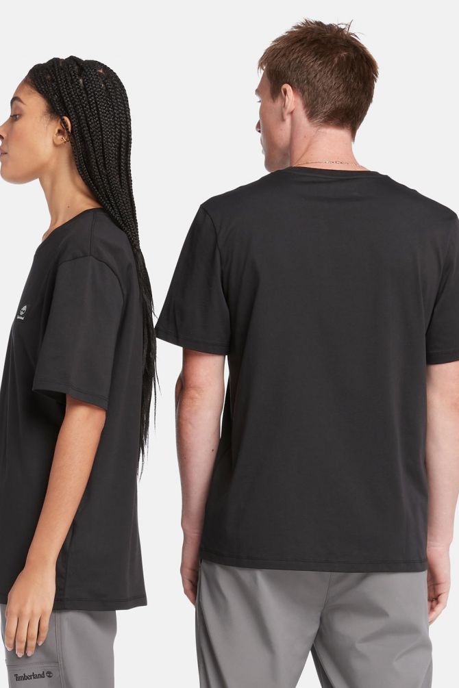 טי-שירט עם לוגו Timberland קטן יוניסקס