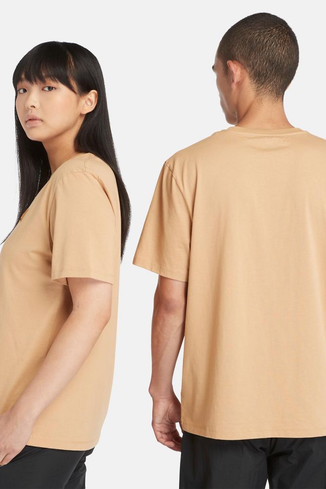 טי-שירט עם לוגו Timberland קטן יוניסקס