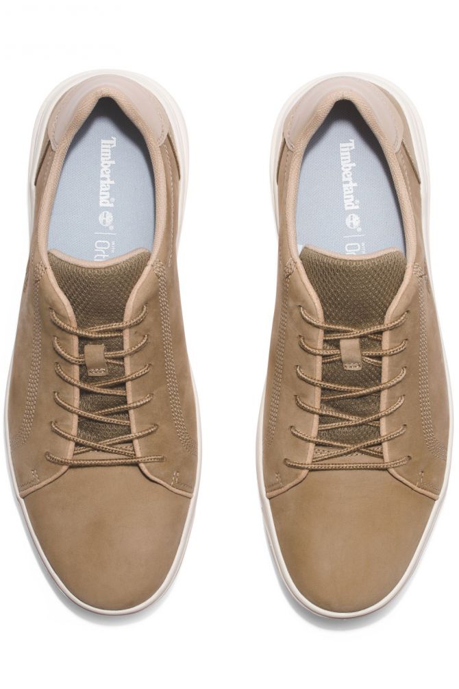 נעלי עור סניקרס SENECA BAY עם שרוכים ולוגו טימברלנד