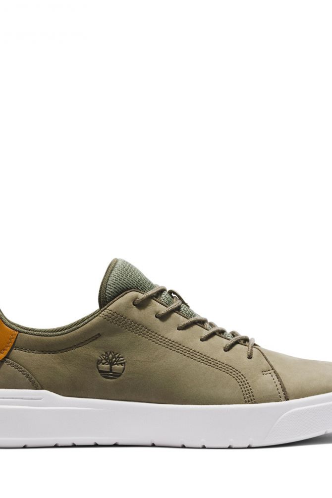 נעלי עור סניקרס SENECA BAY עם שרוכים ולוגו טימברלנד