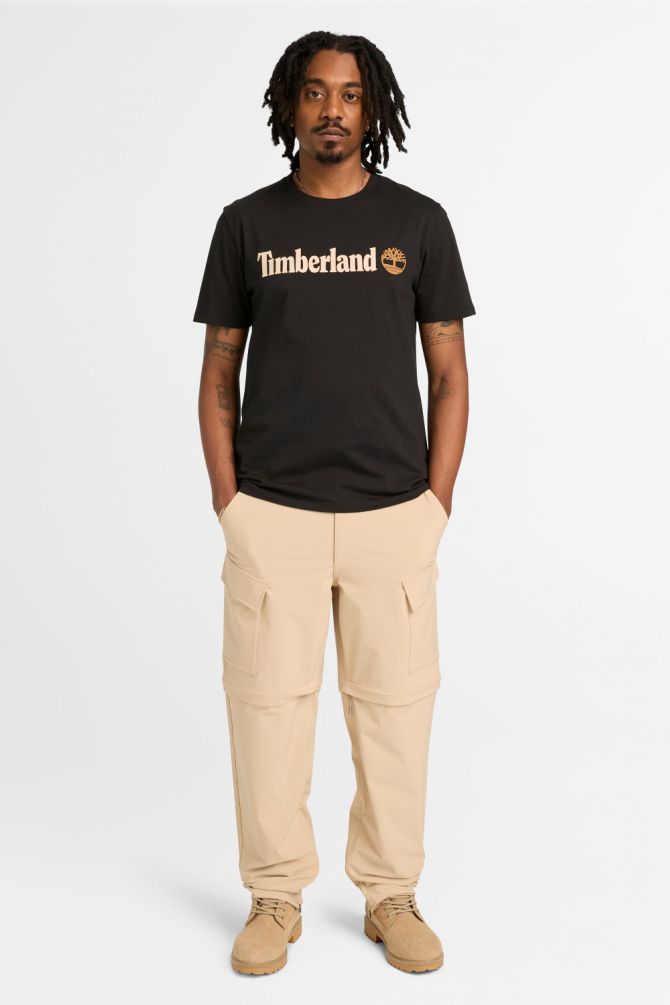 טי שירט לגברים עם הדפס לוגו Timberland®