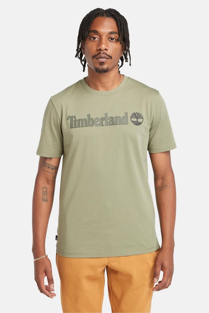 טי שירט לגברים עם הדפס לוגו Timberland®