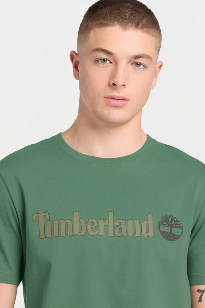 טי שירט לגברים עם הדפס לוגו Timberland®