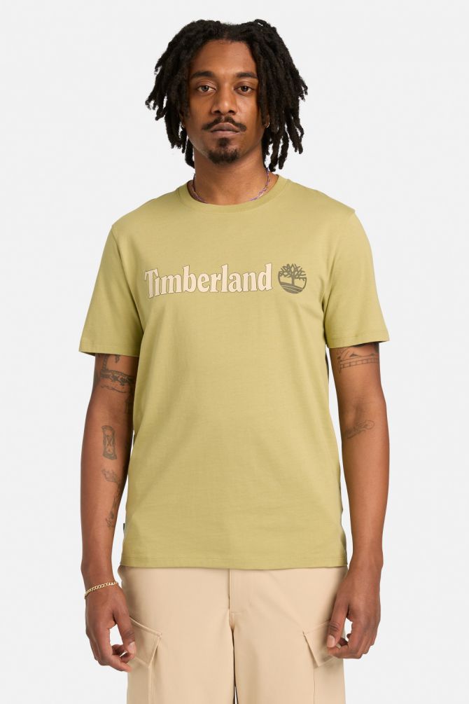 טי שירט לגברים עם הדפס לוגו Timberland®