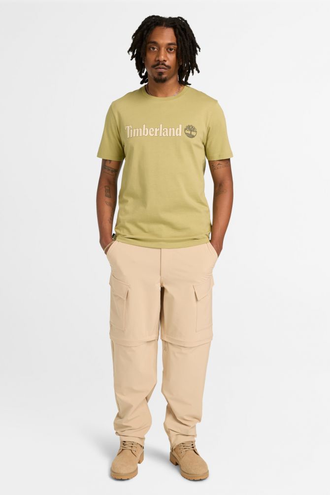 טי שירט לגברים עם הדפס לוגו Timberland®