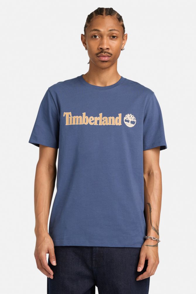 טי שירט לגברים עם הדפס לוגו Timberland®