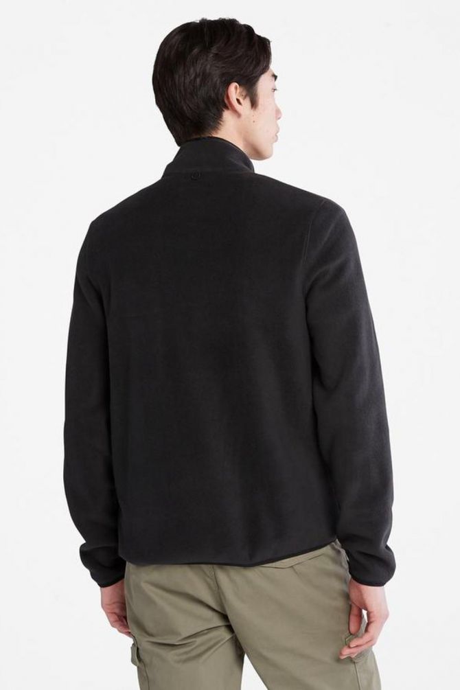 ג’קט פליז עם לוגו טימברלנד רקום בחזית