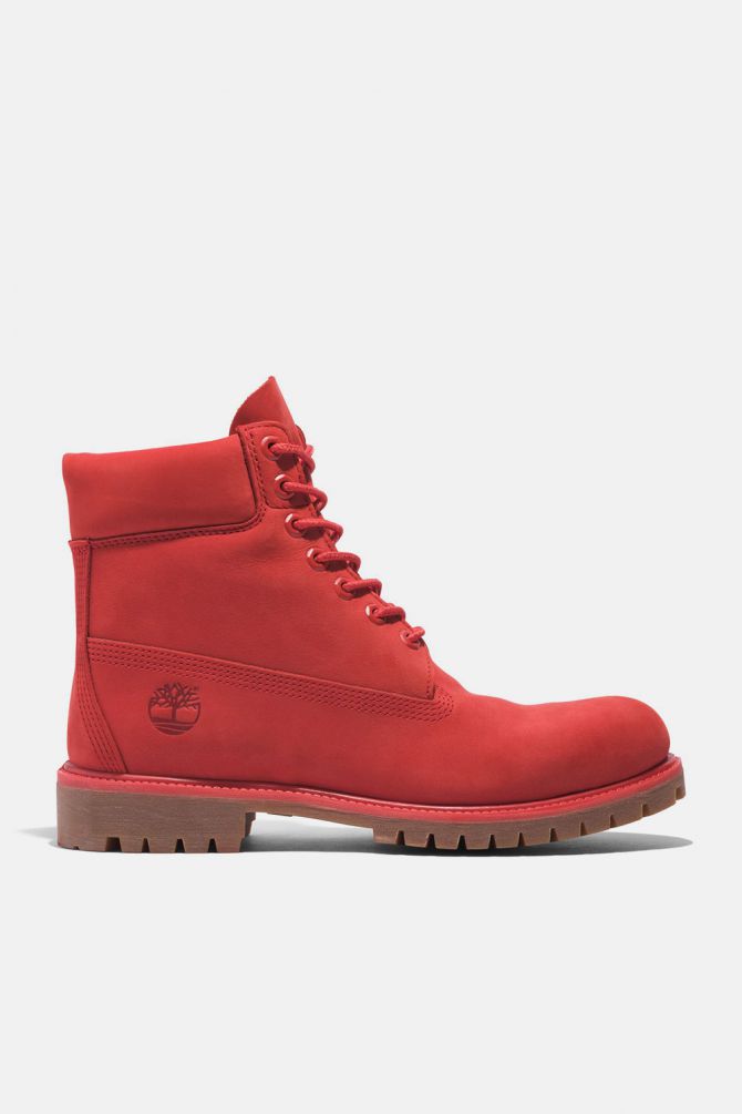מגפיים 6’ Premium Boot לגברים - בגוון אדום