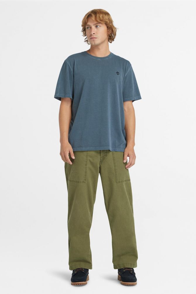 טי שירט עם לוגו Timberland לגברים