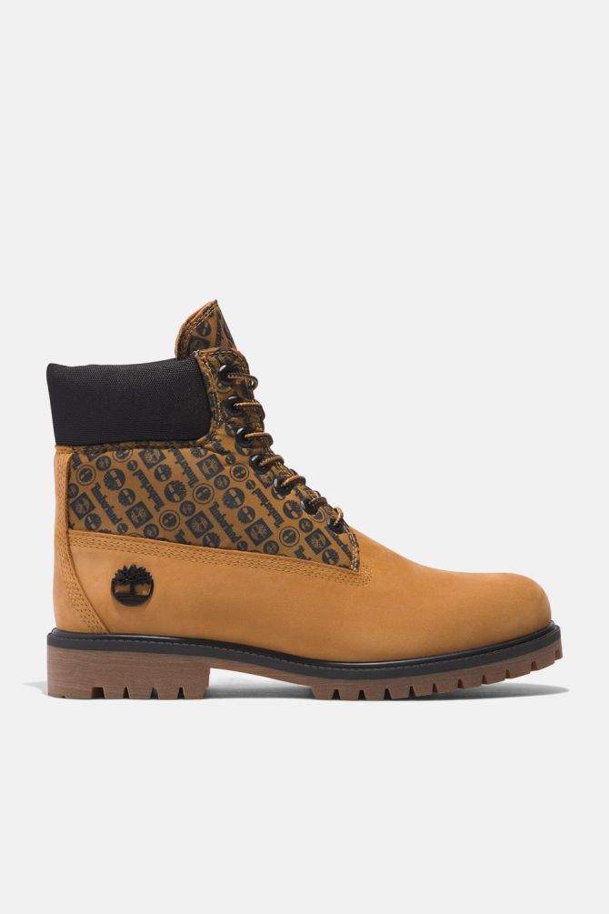 מגפיים 6” Heritage TextileQuarWP לגברים - בגוון כתום ממותג