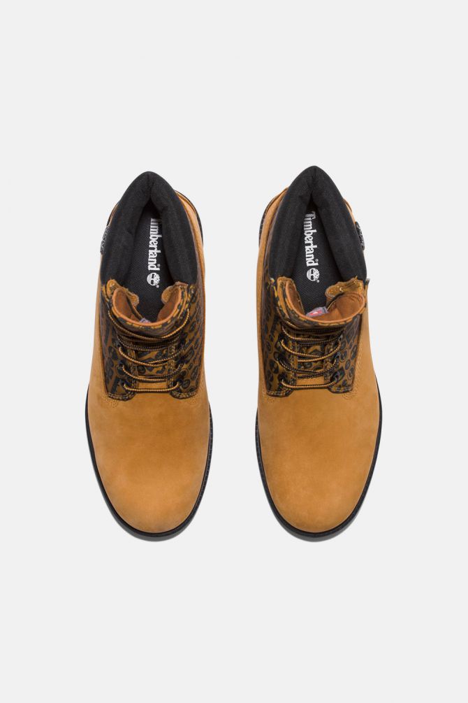 מגפיים 6” Heritage TextileQuarWP לגברים - בגוון כתום ממותג