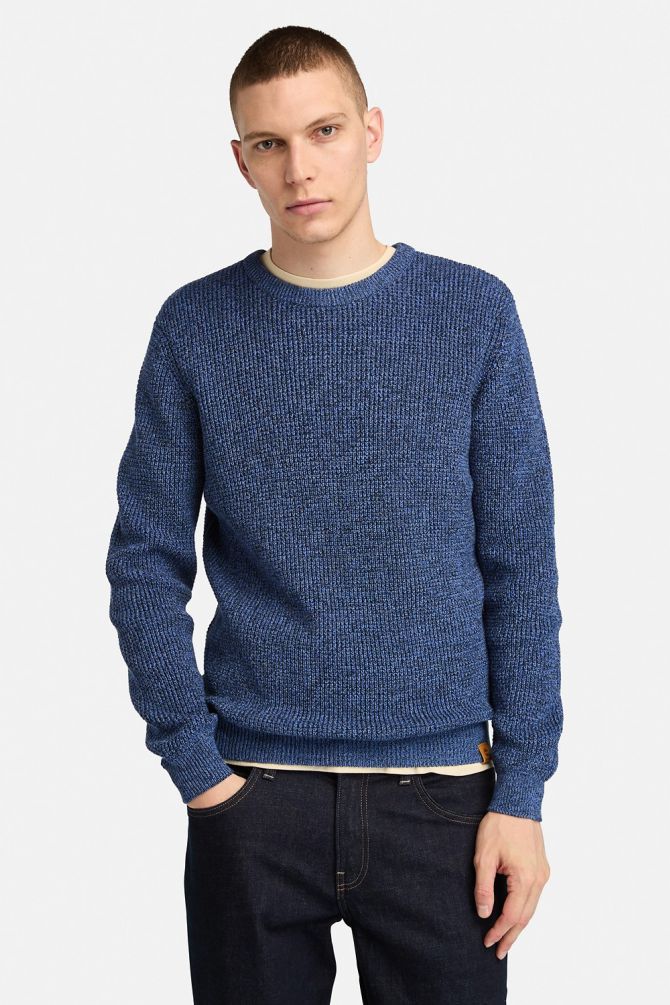 סריג עם צווארון עגול Williams River לגברים