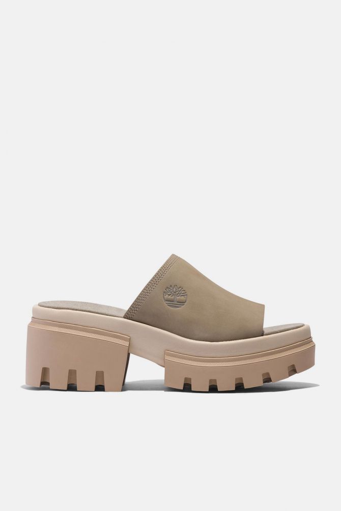 סנדלי עקב Everleigh Slide לנשים בצבע בז’