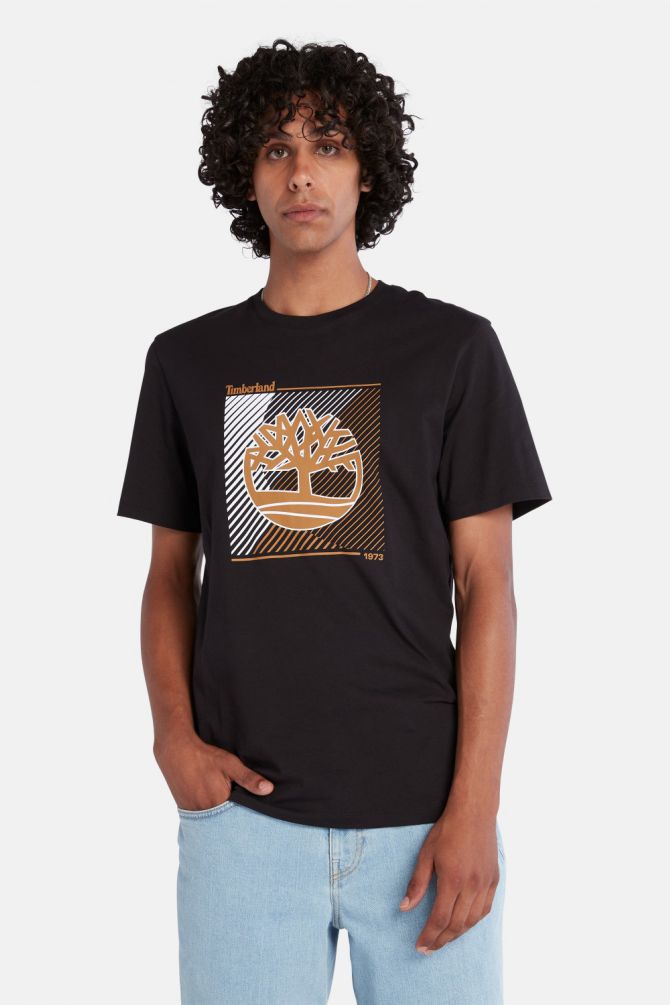 חולצת טי שירט לוגו גרפי