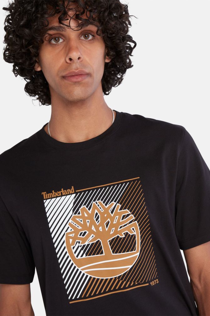 חולצת טי שירט לוגו גרפי