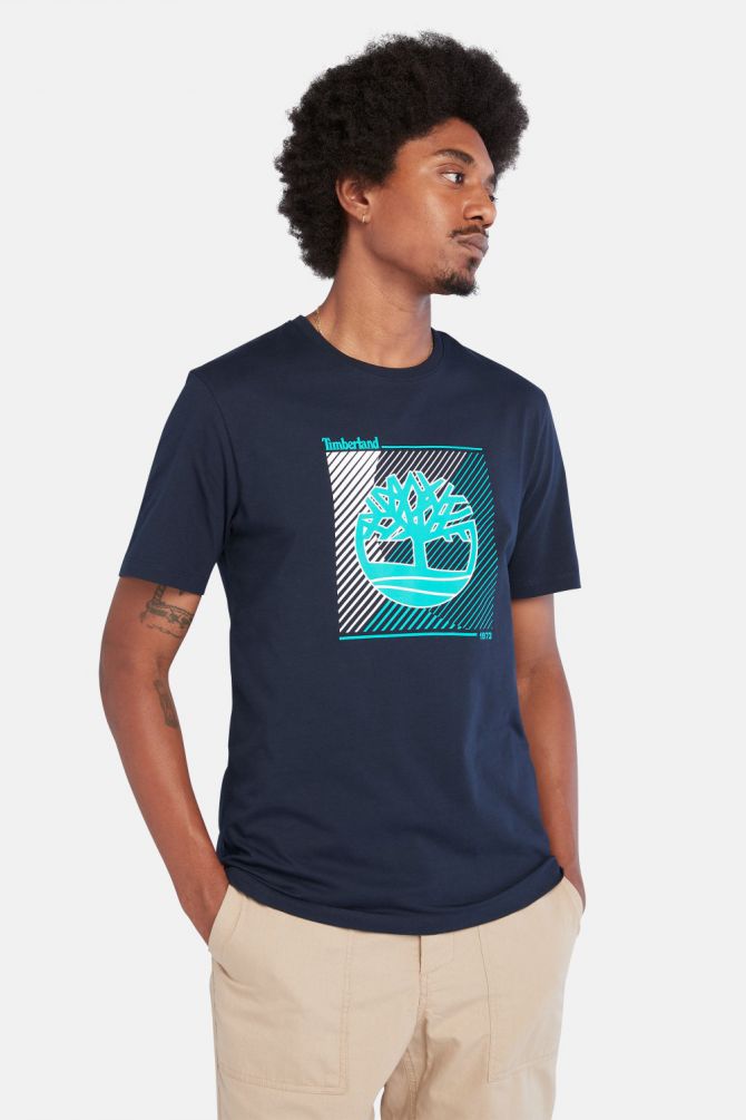 חולצת טי שירט לוגו גרפי