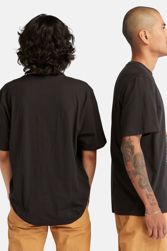 טי שירט לגבר עם הדפס לוגו Timberland לגברים